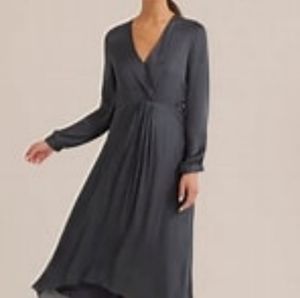 Modern Citizen High Low Dress in Dark Gray